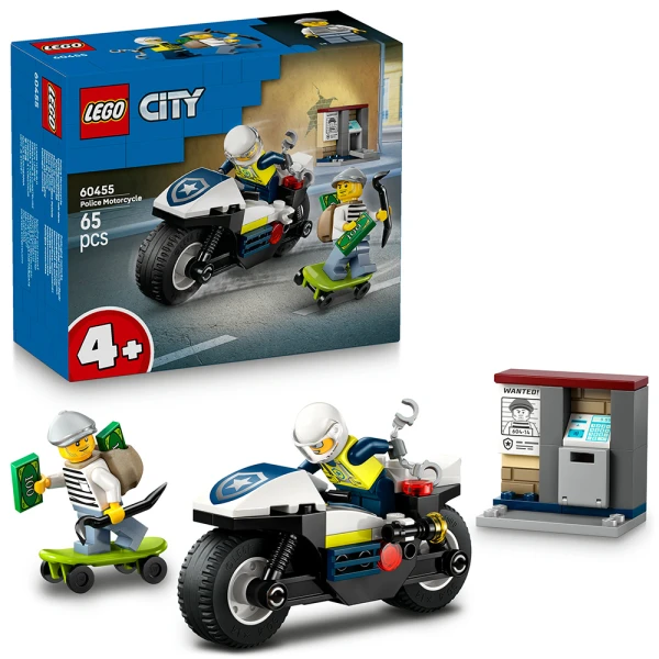 LEGO® CITY ΚΑΤΑΔΙΩΞΗ ΜΕ ΑΣΤΥΝΟΜΙΚΗ ΜΟΤΟΣΙΚΛΕΤΑ