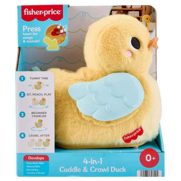FISHER PRICE SOFT DUCK WITH MOTION AND SOUNDS