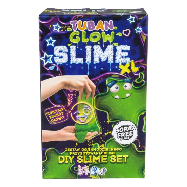 TUBAN DIY SLIME ΣΕΤ ΚΑΤΑΣΚΕΥΗΣ SLIME GLOW IN THE DARK XL 