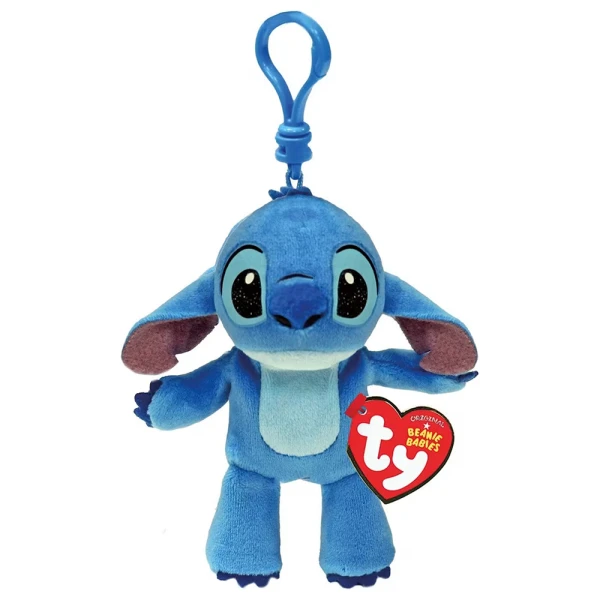 TY BEANIE BABIES DISNEY ΧΝΟΥΔΩΤΟ 8.5 εκ. ΜΕ ΚΛΙΠ - STITCH