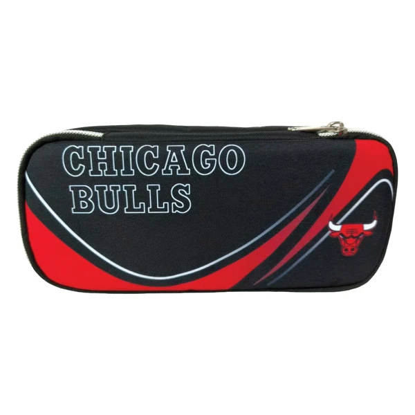 BACK ME UP BARREL OVAL PENCIL CASE NBA CHICAGO BULLS