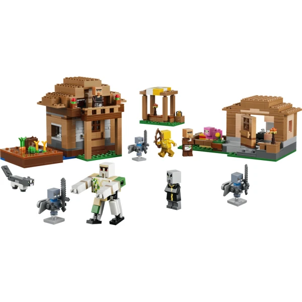 LEGO MINECRAFT® ΕΠΙΘΕΣΗ ΕΠΙΚΑΛΕΣΤΩΝ ΣΤΟ ΧΩΡΙΟ