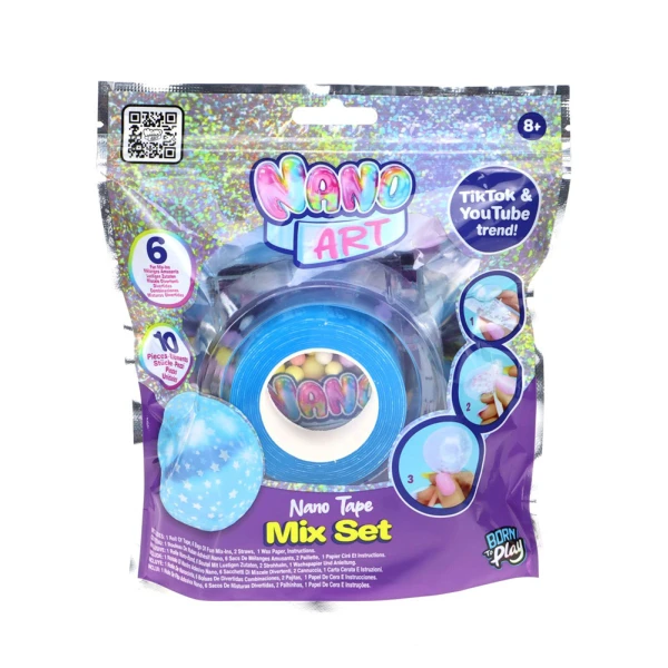 NANO ART TAPE MIX - 6 ΣΧΕΔΙΑ