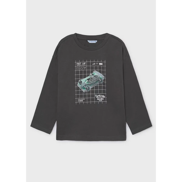 MAYORAL ΜΠΛΟΥΖΑ ΜΑΚΡΥΜΑΝΙΚΗ GLOW IN THE DARK ΜΑΥΡΟΠΙΝΑΚΑΣ