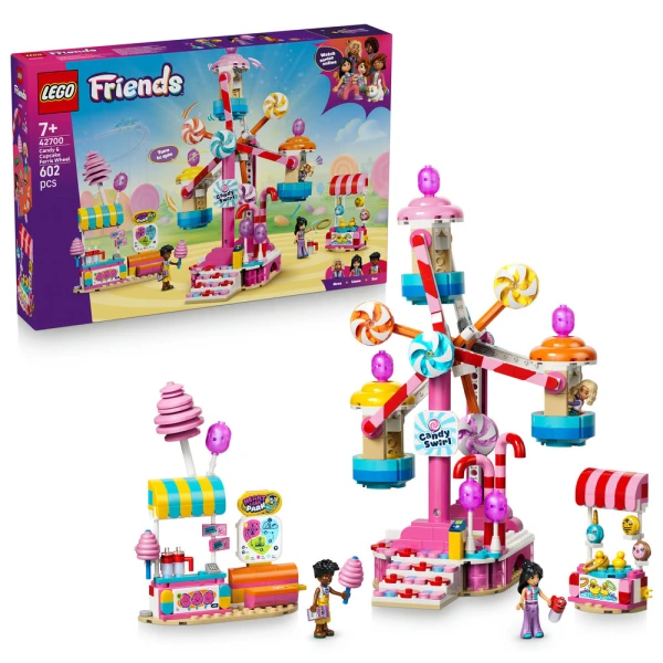 LEGO FRIENDS ΡΟΔΑ ΛΟΥΝΑ ΠΑΡΚ ΜΕ ΖΑΧΑΡΩΤΑ & ΚΑΠΚΕΪΚ