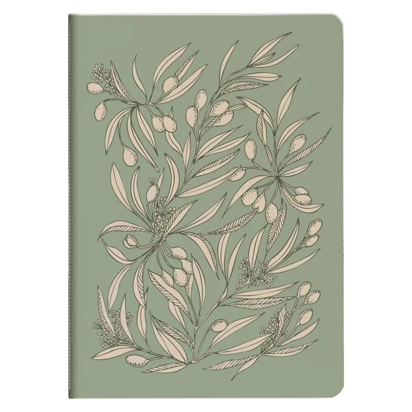 JARDIN A5 RULED NOTEBOOK 32 SHEETS - 3 DESINGS