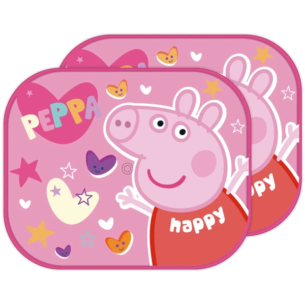 ΗΛΙΟΠΡΟΣΤΑΣΙΑ ΑΥΤΟΚΙΝΗΤΟΥ ΣΕΤ 2 τεμ. PEPPA PIG