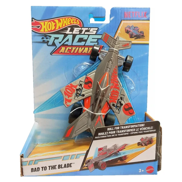 HOT WHEELS CARS 1:32 LETS RACE ACTIVATE - BAD TO THE BLADE