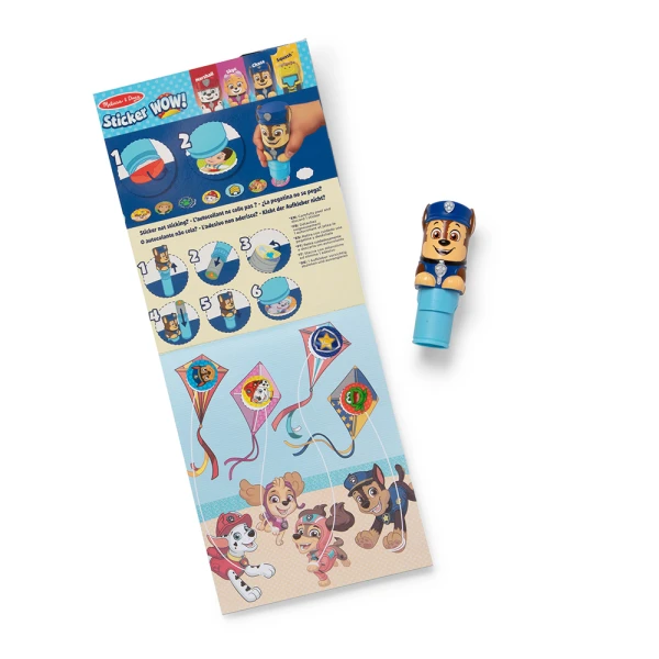 MELISSA & DOUG STICKER WOW ΑΥΤΟΚΟΛΛΗΤΑ ΣΥΛΛΟΓΗ PAW PATROL - 3 ΣΧΕΔΙΑ