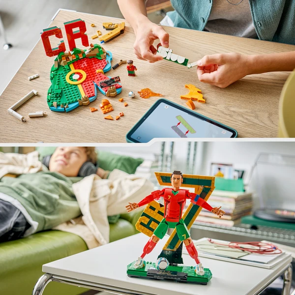 LEGO® EDITIONS CRISTIANO RONALDO ΘΡΥΛΟΣ ΤΟΥ ΠΟΔΟΣΦΑΙΡΟΥ