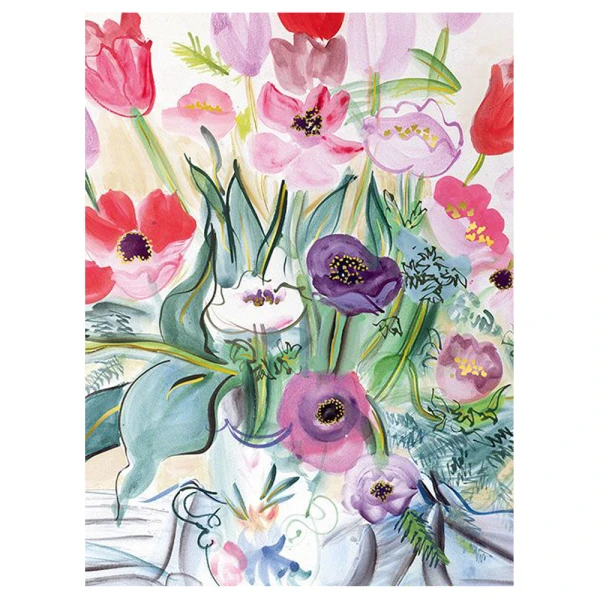LE MUSEE COLLECTION ΤΕΤΡΑΔΙΟ ΚΑΡΦΙΤΣΑ Α5 ΡΙΓΕ DUFY ANEMONES