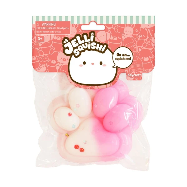 KEYCRAFT JELLI SQUISHY LARGE PAW - 2 ΧΡΩΜΑΤΑ