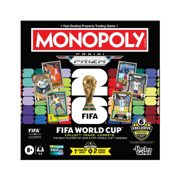 ΕΠΙΤΡΑΠΕΖΙΟ ΠΑΙΧΝΙΔΙ MONOPOLY PANINI FIFA EDITION - PRIZM FIFA WORLD CUP EDITION CORE GAME