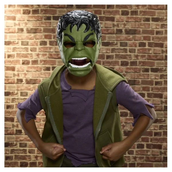 MARVEL SPIDER-MAN BRAND NEW DAY SAVAGE HULK ELECTRONIC MASK