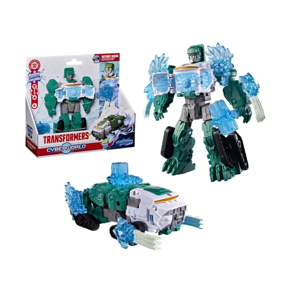 TRANSFORMERS ΦΙΓΟΥΡΑ CYBERWORLD ULTIMATE HOUND YETI