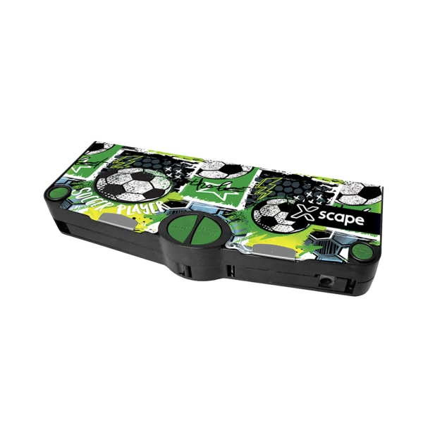 RETRO PENCIL CASE FOOTBALL XSCAPE