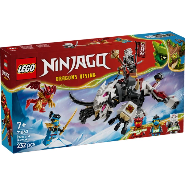 LEGO® NINJAGO® ΖΙΛΒΑΡ ΚΑΙ Ο ΔΡΑΚΟΣ ΘΗΡΙΟ ΓΚΡΙΜΤΑΚ