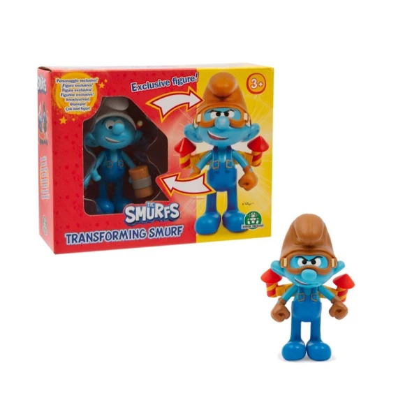 SMURFS - ΣΤΡΟΥΜΦΑΚΙΑ ΦΙΓΟΥΡΕΣ ΜΕΤΑΜΟΡΦΩΣΗΣ 10 εκ. - 3 ΣΧΕΔΙΑ