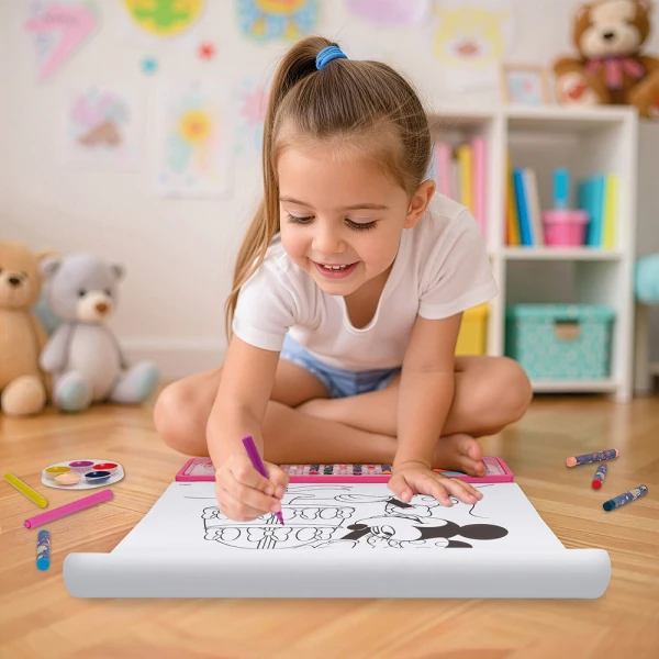 GIGA BLOCK ΣΕΤ ΖΩΓΡΑΦΙΚΗΣ DISNEY MINNIE CUTE 5 ΣΕ 1 ΓΙΑ 3+ ΧΡΟΝΩΝ