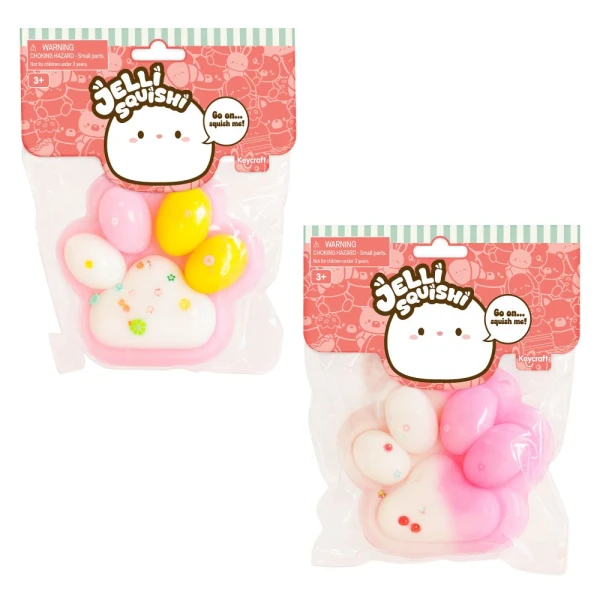 KEYCRAFT JELLI SQUISHY LARGE PAW - 2 ΧΡΩΜΑΤΑ