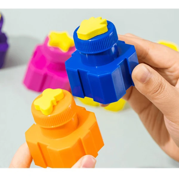 DELI ΔΑΚΤΥΛΟΜΠΟΓΙΕΣ 18ml ΜΕ ΣΦΡΑΓΙΔΑ 6 ΧΡΩΜΑΤΑ KIDS