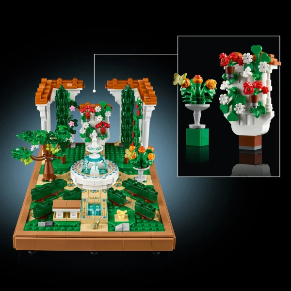 LEGO® ICONS FOUNTAIN GARDEN