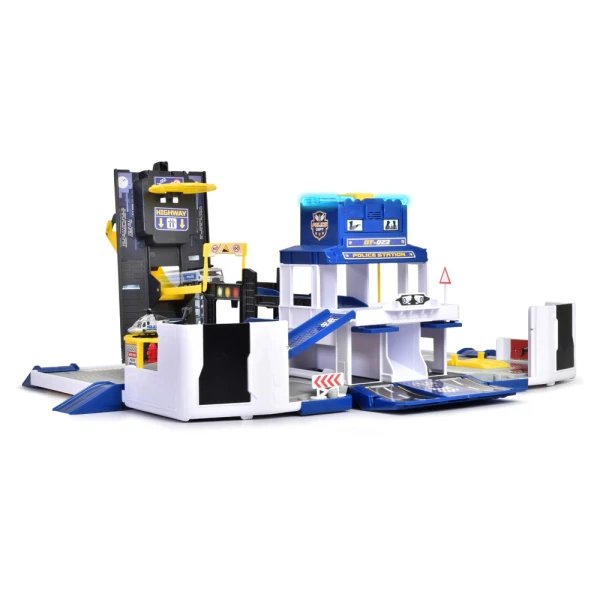 DICKIE TOYS ΣΕΤ ΠΑΙΧΝΙΔΙΟΥ ΠΤΥΣΣΟΜΕΝΟ ΦΟΡΤΗΓΟ ΑΣΤΥΝΟΜΙΑΣ