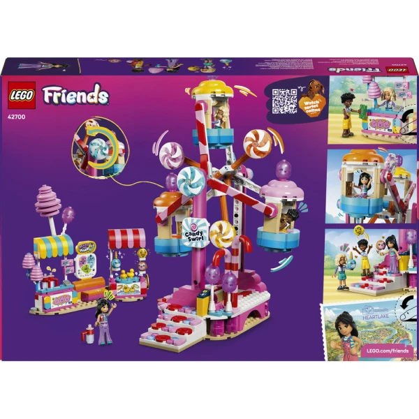 LEGO FRIENDS ΡΟΔΑ ΛΟΥΝΑ ΠΑΡΚ ΜΕ ΖΑΧΑΡΩΤΑ & ΚΑΠΚΕΪΚ