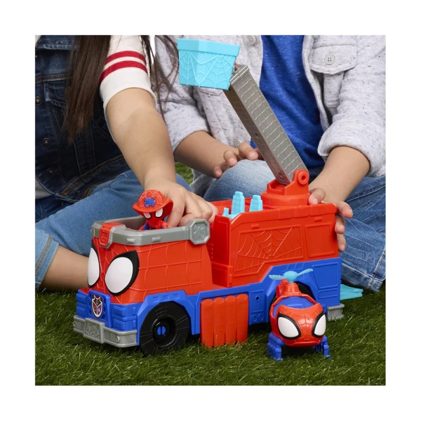 SPIDEY AND HIS AMAZING FRIENDS RESCUE WEBS FIRETRUCK