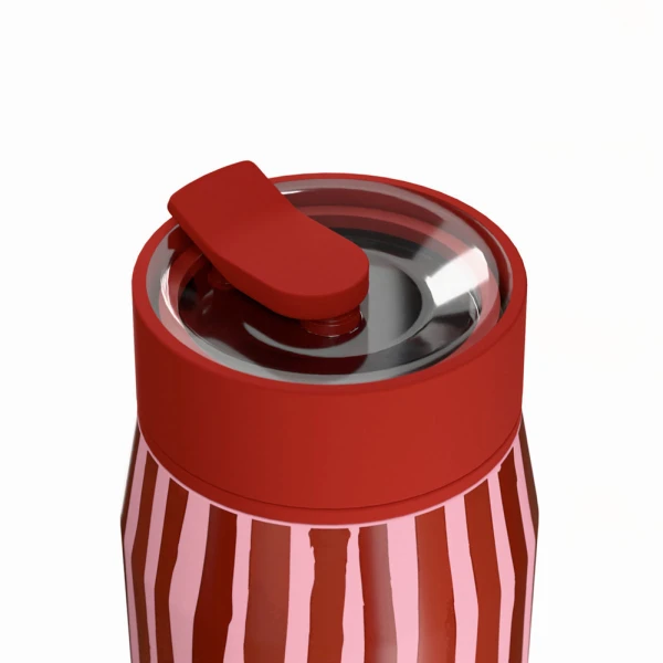 ESTIA HOME ART THERMOS LENS SAVE THE AEGEAN 360ml VIVA STRIPE