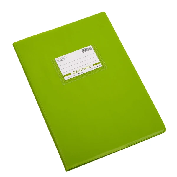 NOTEBOOK ORIGINAL STRIPED 17X24 PIN 50 SHEETS LIME