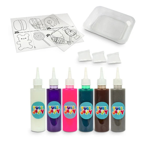 TUBAN ΣΕΤ TUBI JELLY ΓΛΥΚΑ ΓΙΑ ΔΗΜΙΟΥΡΓΙΑ ΦΙΓΟΥΡΩΝ GEL