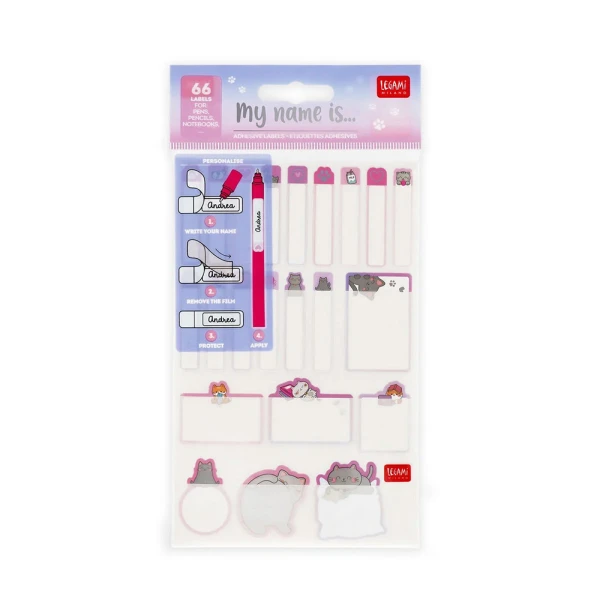LEGAMI STICKER LABELS TO BE DEFINED - KITTY