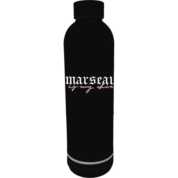 MUST TEAM STAINLESS STEEL THERMAL WATER BOTTLE 500ml WITH BLUETOOTH 7.4X22.2 cm MARSEAUX
