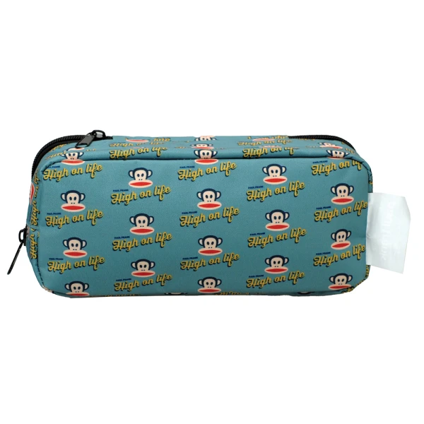 BACK ME UP BARREL OVAL PENCIL CASE PAUL FRANK COLORADO