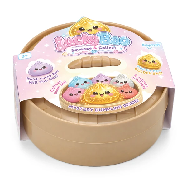 KEYCRAFT LUCKY BAO LARGE SQUISHY DUMPLING ΕΚΠΛΗΞΗ