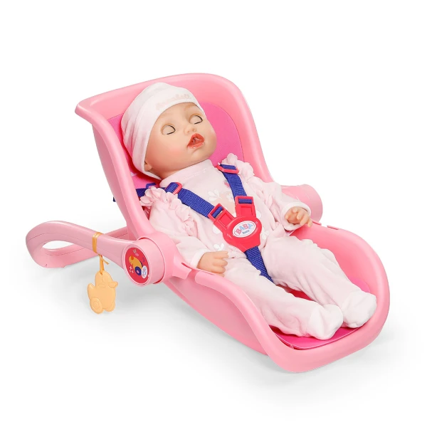 ZAPF CREATION BABY BORN ΡΟΖ ΦΟΡΗΤΟ ΚΑΘΙΣΜΑΤΑΚΙ