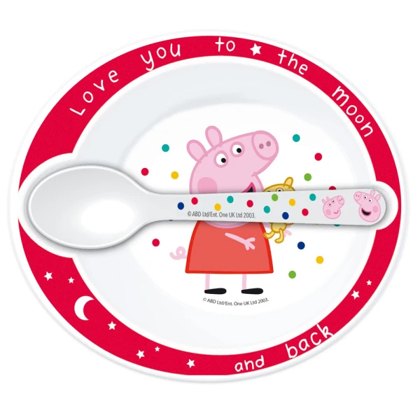 ΣΕΤ ΜΠΩΛ MICRO ΚΑΙ ΚΟΥΤΑΛΙ PEPPA PIG