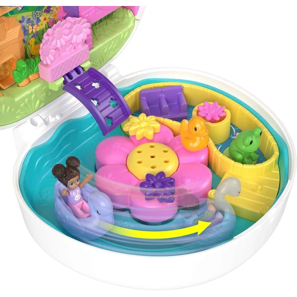 POLLY POCKET Ο ΚΟΣΜΟΣ ΤΗΣ POLLY - ΣΕΤΑΚΙ FLOWER GARDEN BUNNY