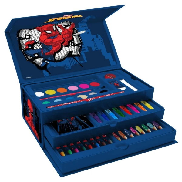 PAINTING CASE 27.7X14X12.7 cm SPIDERMAN