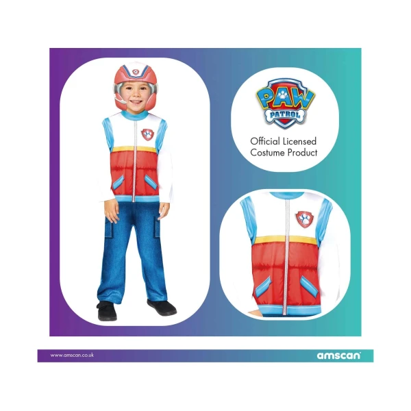 CARNIVAL COSTUME PAW PATROL RYDER No 3-4 M9909119/No 4-6 M9909120