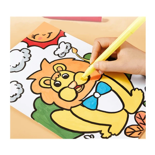 DELI ΜΑΡΚΑΔΟΡΟΙ WASHABLE JUMBO 12 ΧΡΩΜΑΤΑ COLOR WOW