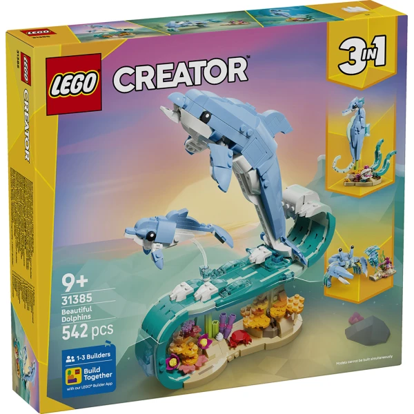 LEGO® CREATOR ΘΑΛΑΣΣΙΑ ΖΩΑ: ΌΜΟΡΦΑ ΔΕΛΦΙΝΙΑ