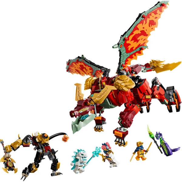 LEGO® NINJAGO® DRAGON MECH ΜΕΤΑΜΟΡΦΩΣΗ ΤΗΣ ΓΟΥΑΪΛΝΤΦΑΪΡ