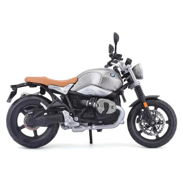MAISTO 1:12 MOTORCYCLES - BMW R NINE T SCRAMBLER MET GREY