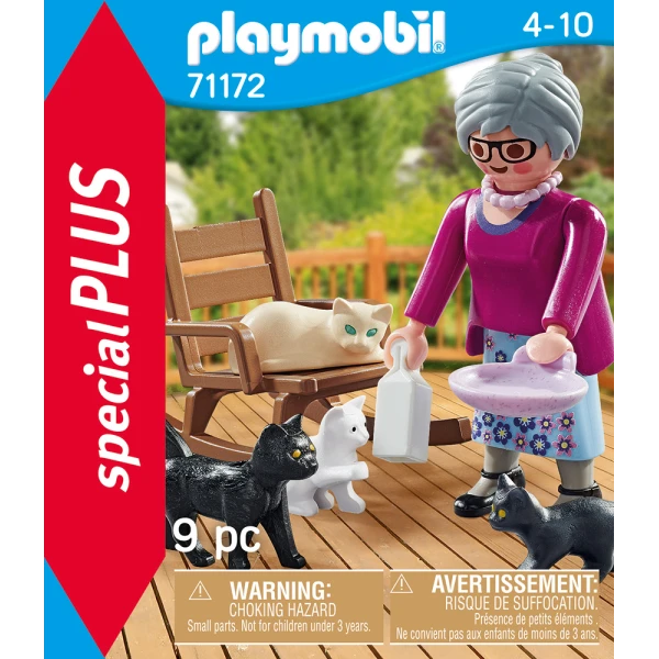 PLAYMOBIL SPECIAL PLUS GRANNY WITH CATS