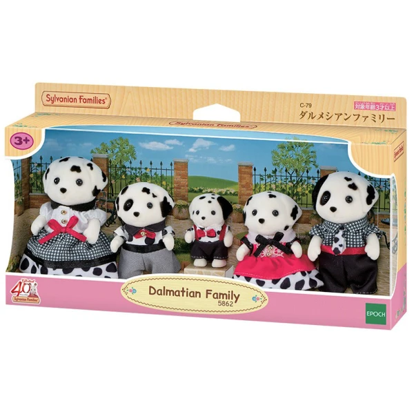THE SYLVANIAN FAMILIES DALMATIAN FAMILY