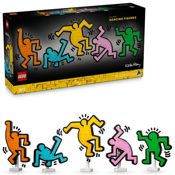 LEGO® ART KEITH HARING – ΑΝΘΡΩΠΑΚΙΑ ΠΟΥ ΧΟΡΕΥΟΥΝ