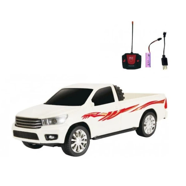 REMOTE CONTROL VEHICLE 1:12 WHITE