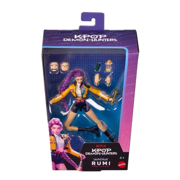 K-POP FIGURE 15cm WITH EXPRESSIONS & ACCESSORIES - RUMI